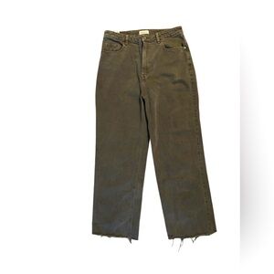 PacSun Women's Boyfriend Jeans in Olive